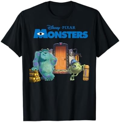 Amazon.com: Disney Pixar Monsters Inc. Mike and Sully 90's Style T